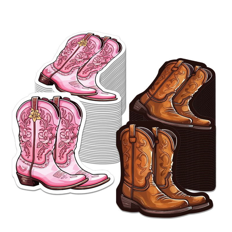 Premium Western Party Napkins Fun Cowgirl Napkins for Cowboy Boot Table Decor