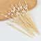 Elegant Pearl Cocktail Picks Bamboo Skewers For Wedding Appetizers Fruit Buffet Party Food Picks 2