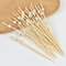 Elegant Pearl Cocktail Picks Bamboo Skewers For Wedding Appetizers Fruit Buffet Party Food Picks 2