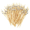 Elegant Pearl Cocktail Picks Bamboo Skewers For Wedding Appetizers Fruit Buffet Party Food Picks 6
