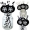 Racing Wheel Tire Paper Straws For Race Car Birthday Party Decor 0