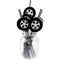 Racing Wheel Tire Paper Straws For Race Car Birthday Party Decor 3