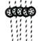 Racing Wheel Tire Paper Straws For Race Car Birthday Party Decor 6