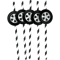 Racing Wheel Tire Paper Straws For Race Car Birthday Party Decor 6