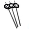 Racing Wheel Tire Paper Straws For Race Car Birthday Party Decor 7