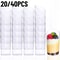 Tilted Disposable Dessert Cups For Appetizers Tastings And Party Desserts 0