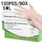 Disposable TPE Gloves Waterproof Protective Gloves for Kitchen, Cleaning & Food Prep