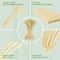 Bamboo BBQ Skewers & Disposable Bamboo Forks Party Appetizer Picks