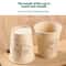 Natural Bamboo Fiber Cups Disposable Paper Cups For Hot Cold Drinks 2