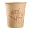 Natural Bamboo Fiber Cups Disposable Paper Cups For Hot Cold Drinks 3