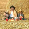 Straw Table Cover For Western Cowboy Farm Party Decorations 2