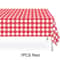 Premium Disposable Checkered Tablecloth Plastic Party Table Cover Picnic Decor 6