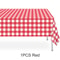 Premium Disposable Checkered Tablecloth Plastic Party Table Cover Picnic Decor 6