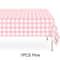 Premium Disposable Checkered Tablecloth Plastic Party Table Cover Picnic Decor 7
