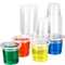 Clear Disposable Mini Shot Cups for Jello Shots, Tequila Tasting and Party Samples