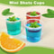 Clear Disposable Mini Shot Cups for Jello Shots, Tequila Tasting and Party Samples