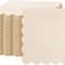 Premium Scalloped Paper Napkins Disposable Party Wedding Birthday Napkins 0