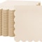 Premium Scalloped Paper Napkins Disposable Party Wedding Birthday Napkins 6