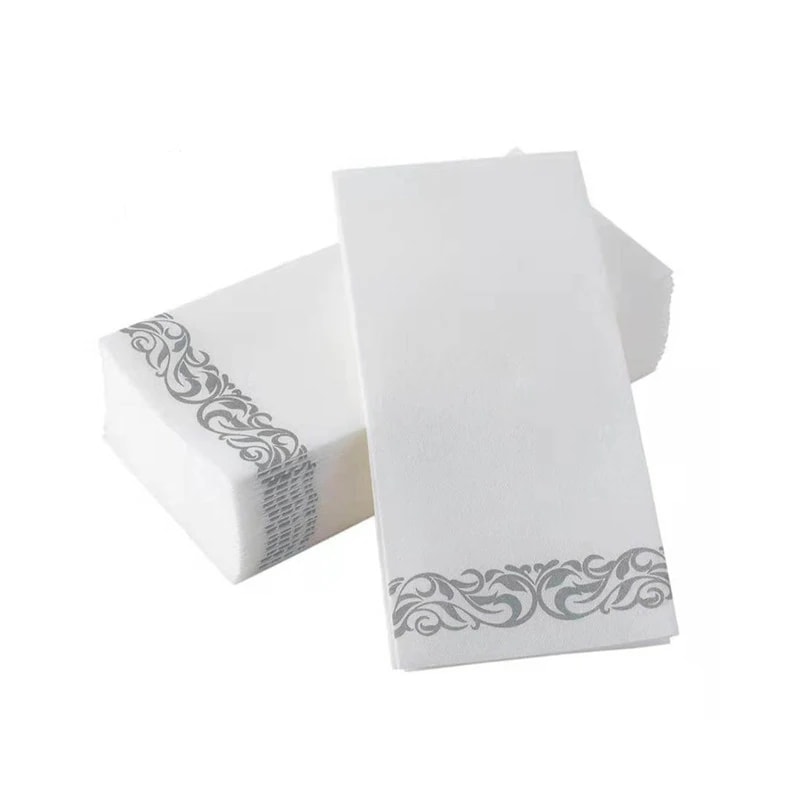 Elegant Gold Foil Disposable Paper Napkins Premium Party Table Wedding Decor 5
