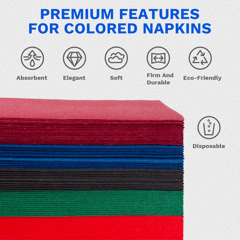 Linen Feel Disposable Dinner Napkins For Weddings Parties And Elegant Table Settings 1