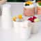 White Paper Cups Durable Disposable Paper Cups for Juice, Coffee & Drinks