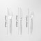 Disposable Plastic Cutlery Set With Transparent Plastic Utensils For Weddings Events 1