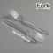 Disposable Plastic Cutlery Set With Transparent Plastic Utensils For Weddings Events 8