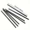 Black Disposable Straws for Coffee Bars Parties and Everyday Drinks