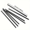 Black Disposable Straws for Coffee Bars Parties and Everyday Drinks