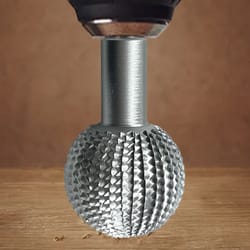 carbide ball gouge wood carving burr for angle grinder