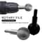 Carbide Ball Gouge Wood Carving Burr for Angle Grinder