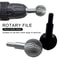 Carbide Ball Gouge Wood Carving Burr for Angle Grinder