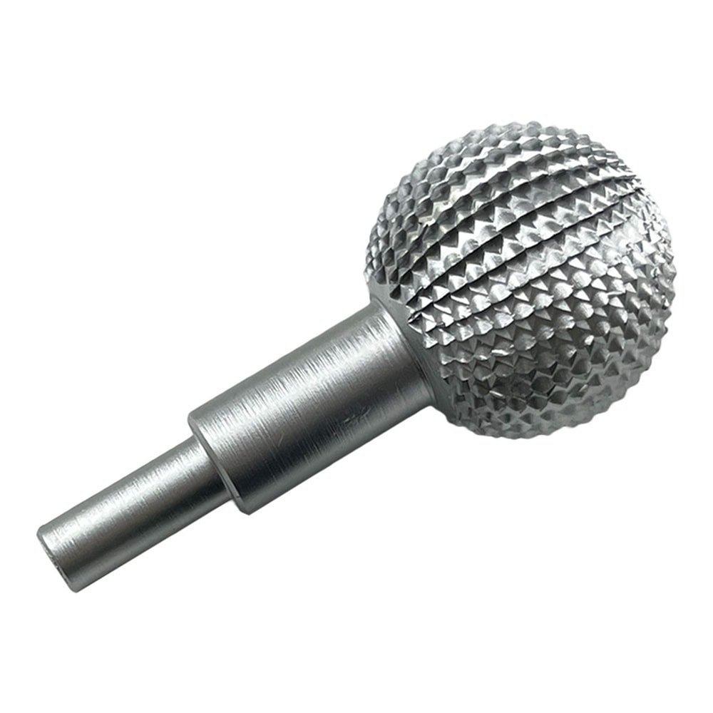 Carbide Ball Gouge Wood Carving Burr for Angle Grinder