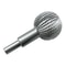Carbide Ball Gouge Wood Carving Burr for Angle Grinder
