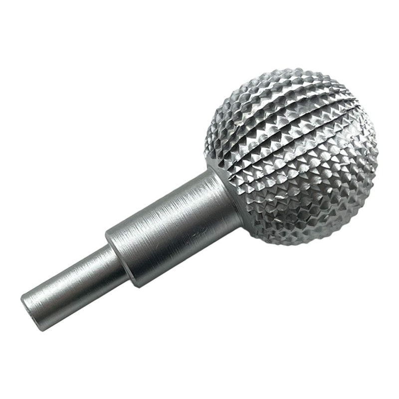 Carbide Ball Gouge Wood Carving Burr for Angle Grinder