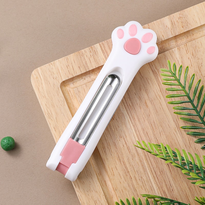 Portable Fruit Peeler Knife Folding Kitchen Gadget Stainless Steel Peeler Cutting Tool 4