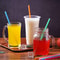 Colorful Disposable Milk Tea Party Drinking Straws 3
