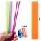 Colorful Disposable Milk Tea Party Drinking Straws 4