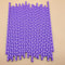 Purple Biodegradable Paper Straws For Birthdays Weddings And Party Drinks 1