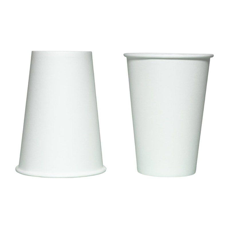 Durable Disposable Paper Cups for Hot and Cold Drinks