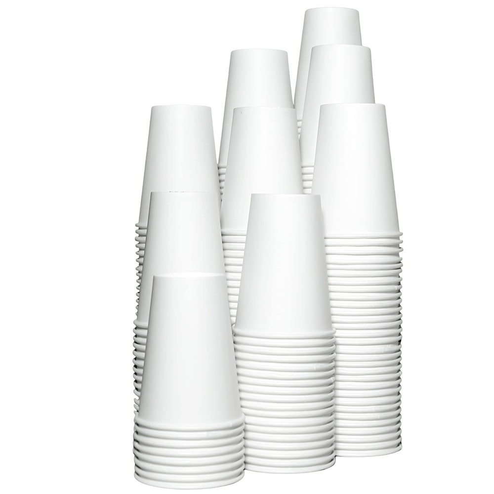 Durable Disposable Paper Cups for Hot and Cold Drinks