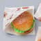 Triangular Greaseproof Kraft Food Bags for Burgers Donuts and Bakery Treats