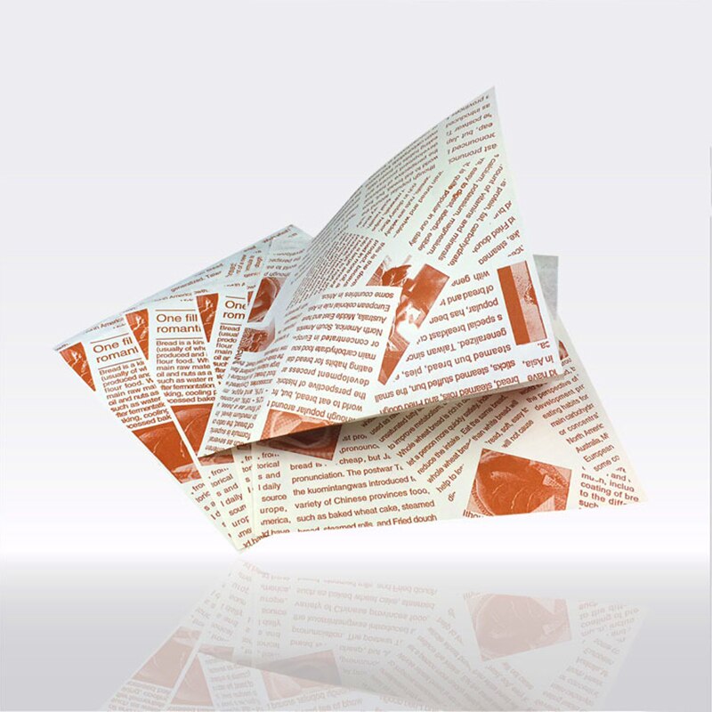 Triangular Greaseproof Kraft Food Bags for Burgers Donuts and Bakery Treats