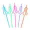 Bride To Be Gourd Shape Bachelorette Party Straws Set 1