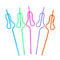 Bride To Be Gourd Shape Bachelorette Party Straws Set 1