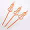Bride To Be Gourd Shape Bachelorette Party Straws Set 3