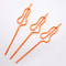 Bride To Be Gourd Shape Bachelorette Party Straws Set 3