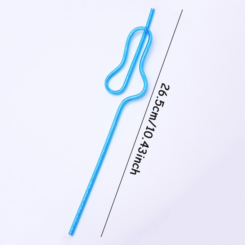 Bride To Be Gourd Shape Bachelorette Party Straws Set 4