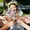 Bride To Be Gourd Shape Bachelorette Party Straws Set 5