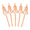 Bride To Be Gourd Shape Bachelorette Party Straws Set 7
